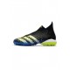 Adidas Predator Freak TF Blue Black White Solar Yellow Soccer Cleats