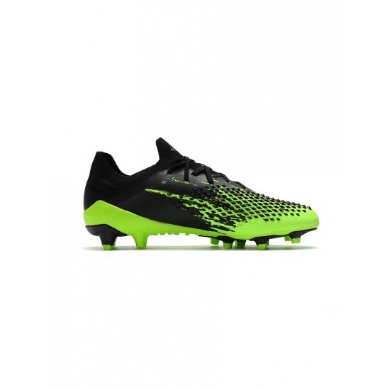 Adidas Predator Mutator 20.1 AG Low Signal Green Black  Soccer Cleats