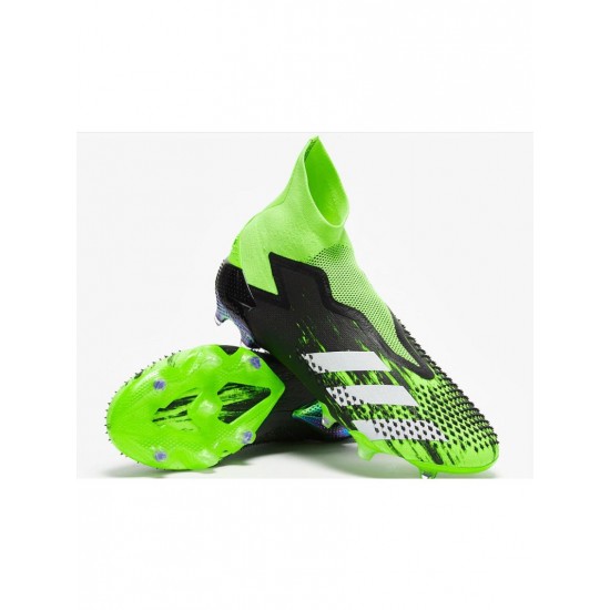 Adidas Predator Mutator FG Signal Green White Core Black Soccer Cleats