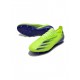 Adidas X Ghosted .1 AG Solar Green Purple Soccer Cleats