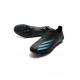 Adidas X Ghosted .1 FG Black Blue  Soccer Cleats