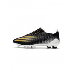 Adidas X Ghosted .1 FG Black Gold Soccer Cleats