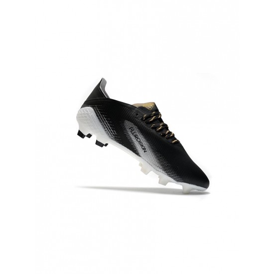 Adidas X Ghosted .1 FG Black Gold Soccer Cleats