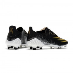 Adidas X Ghosted .1 FG Black Gold Soccer Cleats