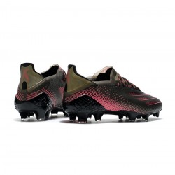 Adidas X Ghosted .1 FG Black Pink Soccer Cleats
