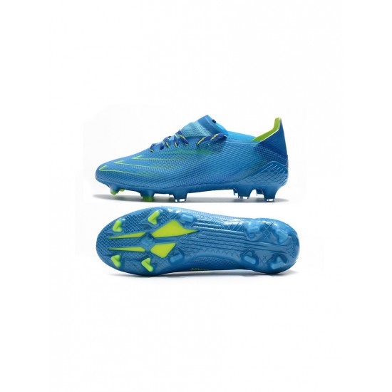 Adidas X Ghosted .1 FG Blue Volt Soccer Cleats