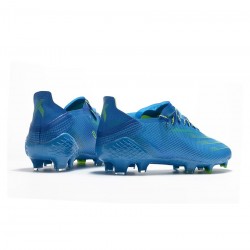 Adidas X Ghosted .1 FG Blue Volt Soccer Cleats