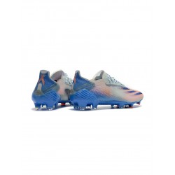 Adidas X Ghosted .1 FG Pink Blue White Soccer Cleats