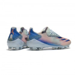 Adidas X Ghosted .1 FG Pink White Blue Soccer Cleats