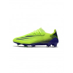 Adidas X Ghosted .1 FG Solar Green Purple Soccer Cleats