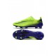 Adidas X Ghosted .1 FG Solar Green Purple Soccer Cleats