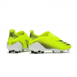 Adidas X Ghosted .1 FG Solar Yellow Core Black Team Royal Blue Soccer Cleats