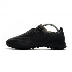 Adidas X Ghosted .1 TF All Black Soccer Cleats