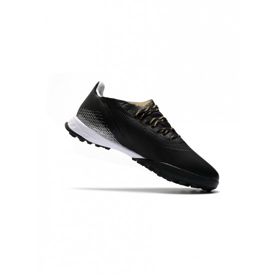 Adidas X Ghosted .1 TF Black Gold Soccer Cleats