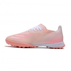 Adidas X Ghosted .1 TF Pink White Soccer Cleats