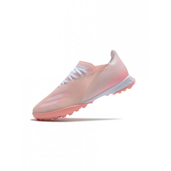 Adidas X Ghosted .1 TF Pink White Soccer Cleats