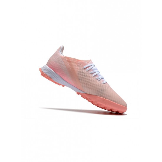 Adidas X Ghosted .1 TF Pink White Soccer Cleats