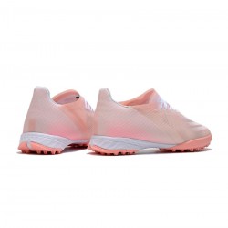 Adidas X Ghosted .1 TF Pink White Soccer Cleats