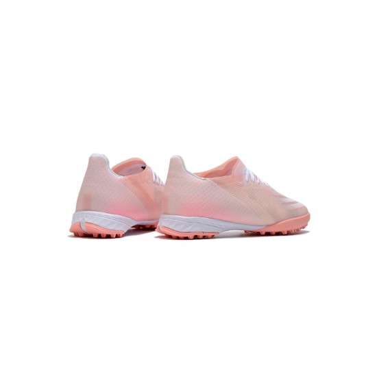 Adidas X Ghosted .1 TF Pink White Soccer Cleats