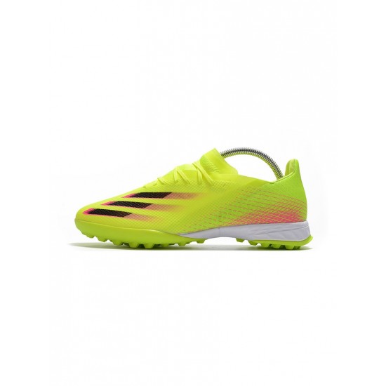 Adidas X Ghosted .1 TF Yellow Black Soccer Cleats