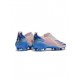 Adidas X Ghosted FG Blue Pink Whte Soccer Cleats