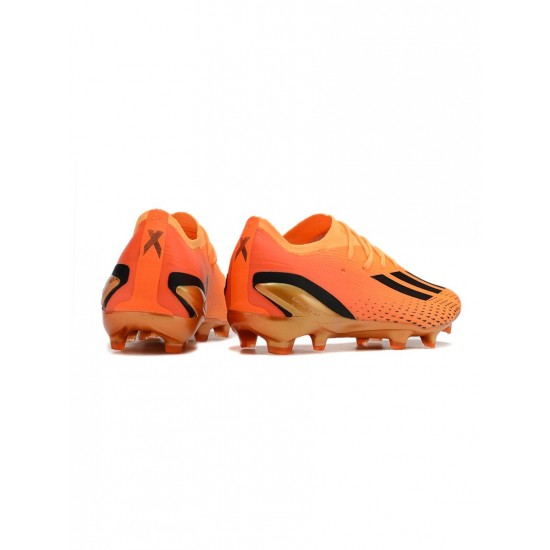 Adidas X Speedportal .1 FG Gold Black Orange Soccer Cleats