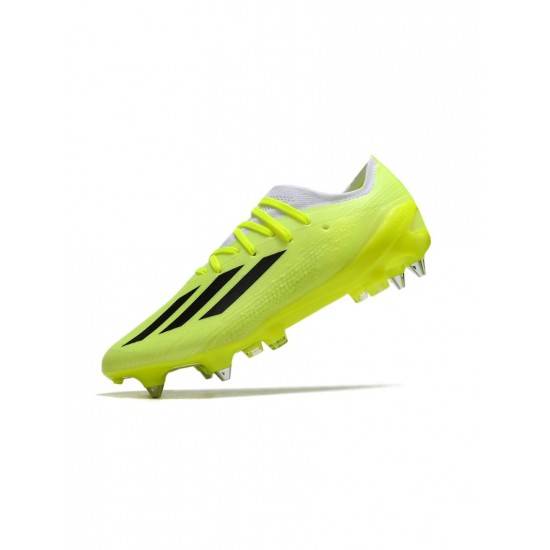 Adidas X Speedportal.1 SG Pro Yellow Black White Soccer Cleats