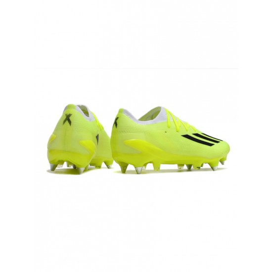 Adidas X Speedportal.1 SG Pro Yellow Black White Soccer Cleats