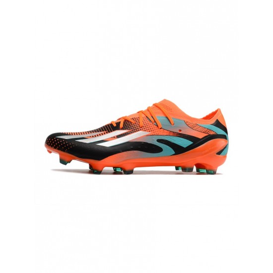 Adidas X Speedportall Mess.1 FG Team Solar Orange Silver Met Core Black Soccer Cleats