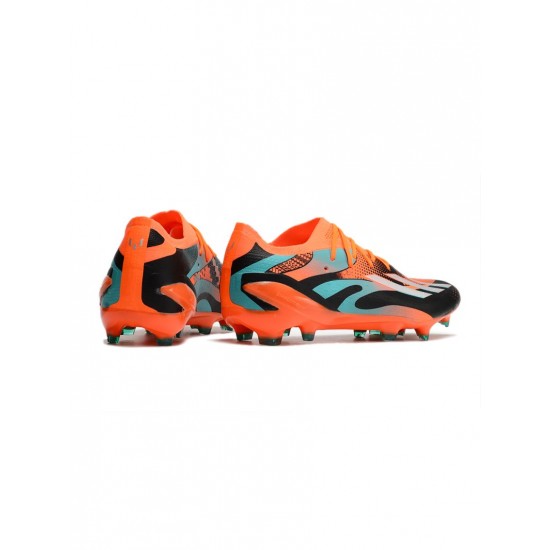 Adidas X Speedportall Mess.1 FG Team Solar Orange Silver Met Core Black Soccer Cleats