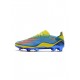 Adidas X Ghosted .1 FG Blue Vivid Red Bright Yellow Soccer Cleats