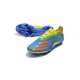 Adidas X Ghosted .1 FG Blue Vivid Red Bright Yellow Soccer Cleats