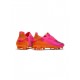 Adidas X Ghosted.1 FG Shock Pink Core Black Screaming Orange Soccer Cleats