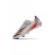 Adidas X Ghosted.1 FG Silver Metallic Core Black Scarlet Soccer Cleats