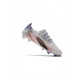 Adidas X Ghosted.1 FG Silver Metallic Core Black Scarlet Soccer Cleats