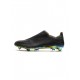 Adidas X Ghosted FG Core Black Signal Cyan Soccer Cleats