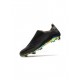 Adidas X Ghosted FG Core Black Signal Cyan Soccer Cleats