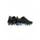 Adidas X Ghosted FG Core Black Signal Cyan Soccer Cleats