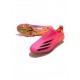 Adidas X Ghosted FG Shock Pink Core Black Screaming Orange Soccer Cleats