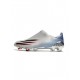 Adidas X Ghosted FG Silver Metallic Core Black Shock Pink Soccer Cleats