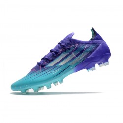 Adidas X Speedflow.1 AG Purple Rush Silver Metallic Mint Rush Soccer Cleats