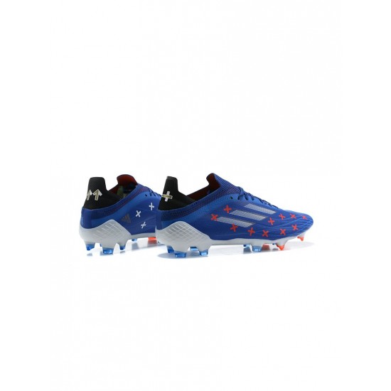 Adidas X Speedflow .1 FG 11 V11 Bold Bluefootwear Whitevivid Red Soccer Cleats