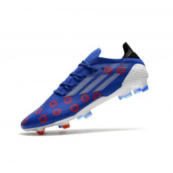 Adidas X Speedflow .1 FG 11v11 Bold Blue Footwear White Vivid Red Soccer Cleats