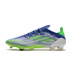 Adidas X Speedflow .1 FG Adizero Prime X Footwear White Screaming Green Sonic Ink Soccer Cleats