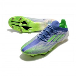 Adidas X Speedflow .1 FG Adizero Prime X Footwear White Screaming Green Sonic Ink Soccer Cleats