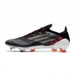 Adidas X Speedflow.1 FG Black White Red Soccer Cleats