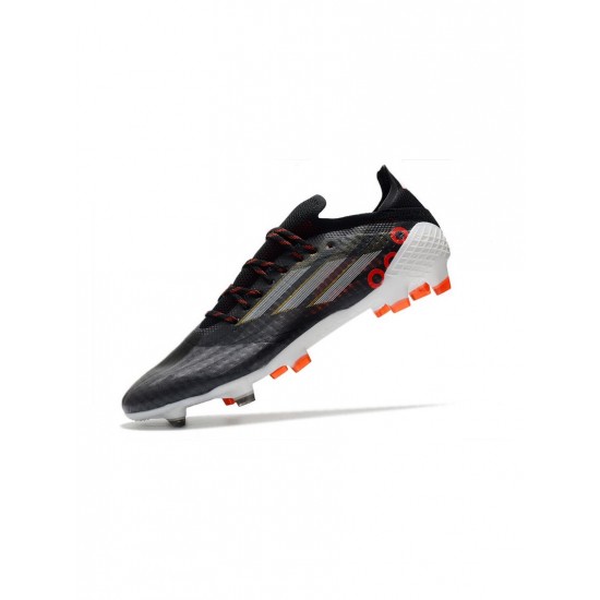 Adidas X Speedflow.1 FG Black White Red Soccer Cleats