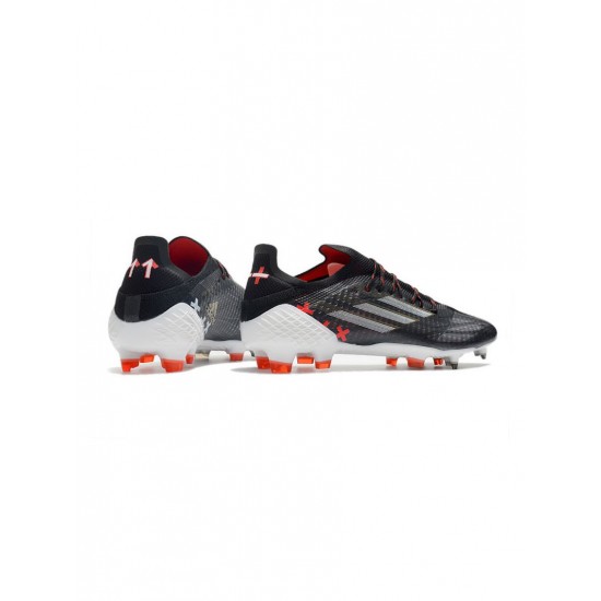 Adidas X Speedflow.1 FG Black White Red Soccer Cleats