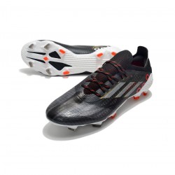 Adidas X Speedflow.1 FG Black White Red Soccer Cleats