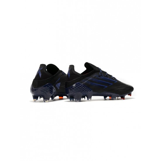 Adidas X Speedflow .1 FG Escapelight Core Black Sonic Ink Solar Yellow Soccer Cleats